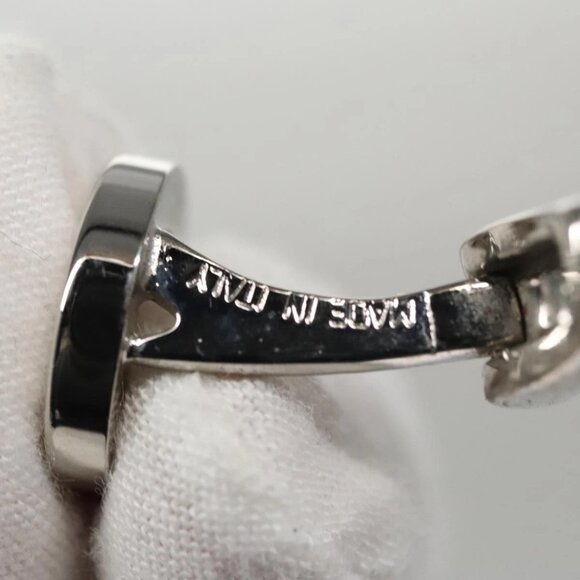 LOEWE Cuffs metal Silver tone Auth 98157 - Picture 7 of 14